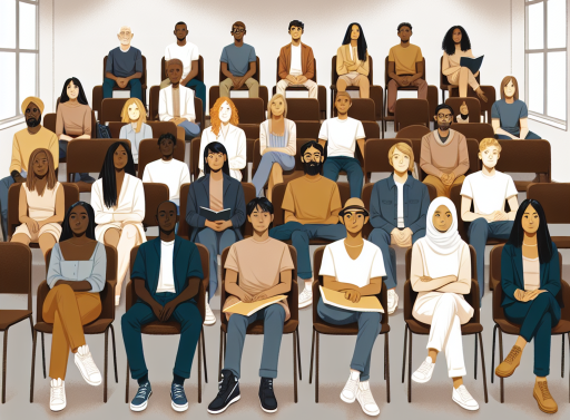 Ilustra��o de candidatos ao mestrado