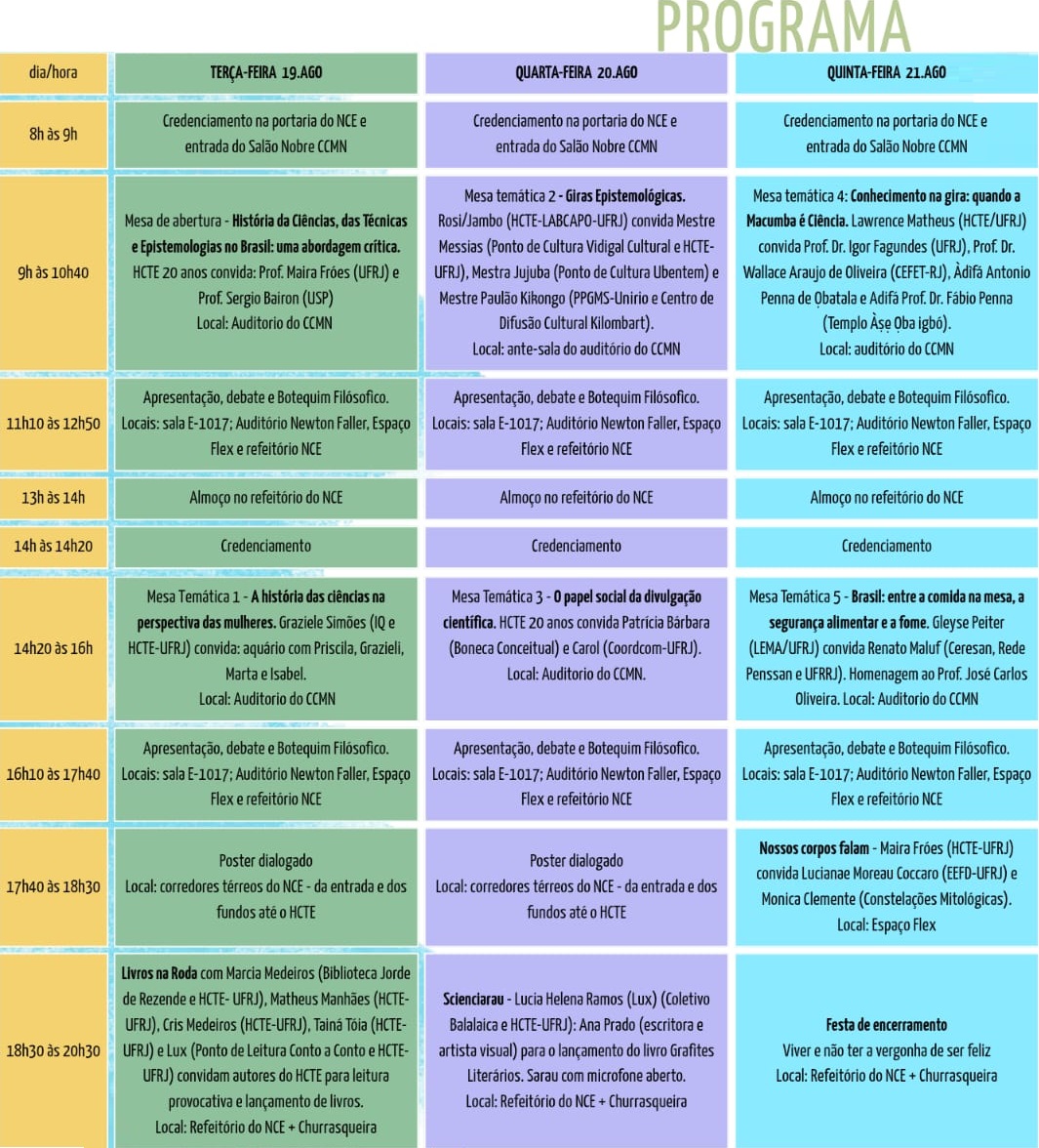 programao geral